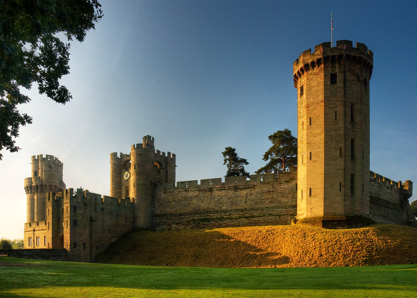 Tower suites at Warwick Castle