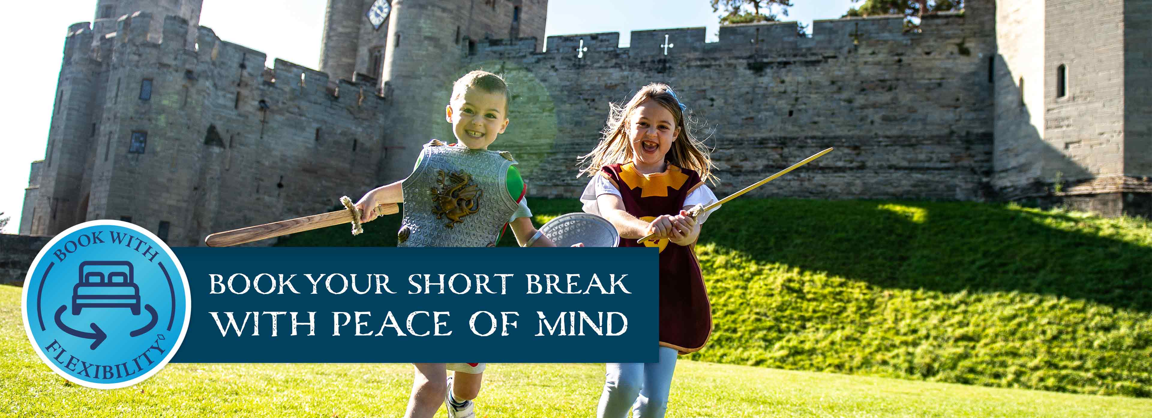 Book with flexibility with Warwick Castle Breaks