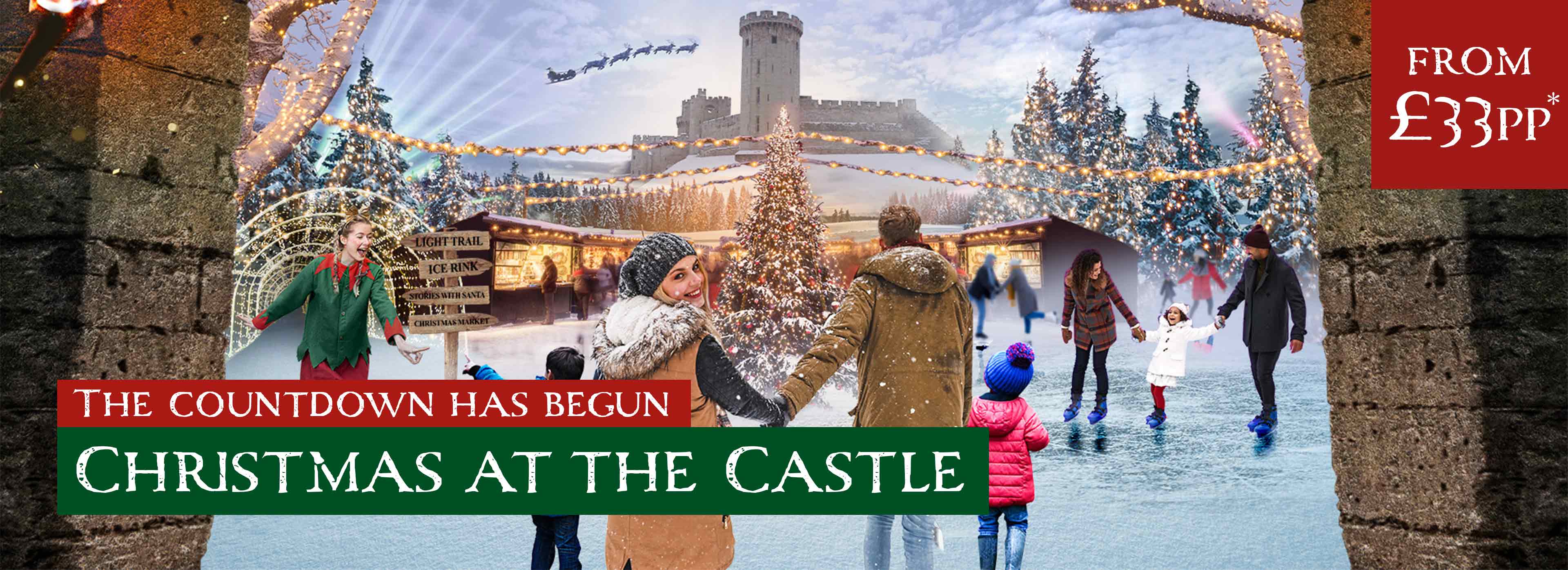 Christmas at the Castle with Warwick Castle Breaks