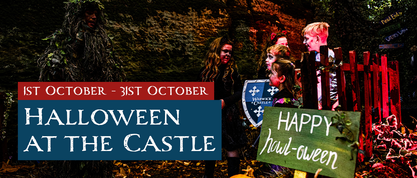 Halloween fun at Warwick Castle