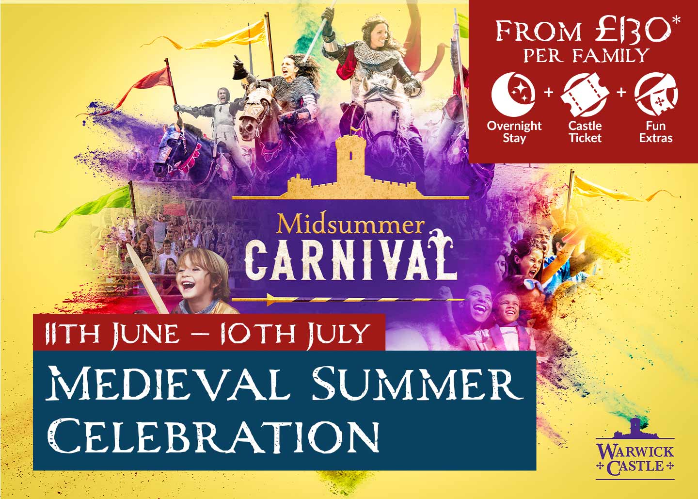 Midsummer Carnival at Warwick Castle