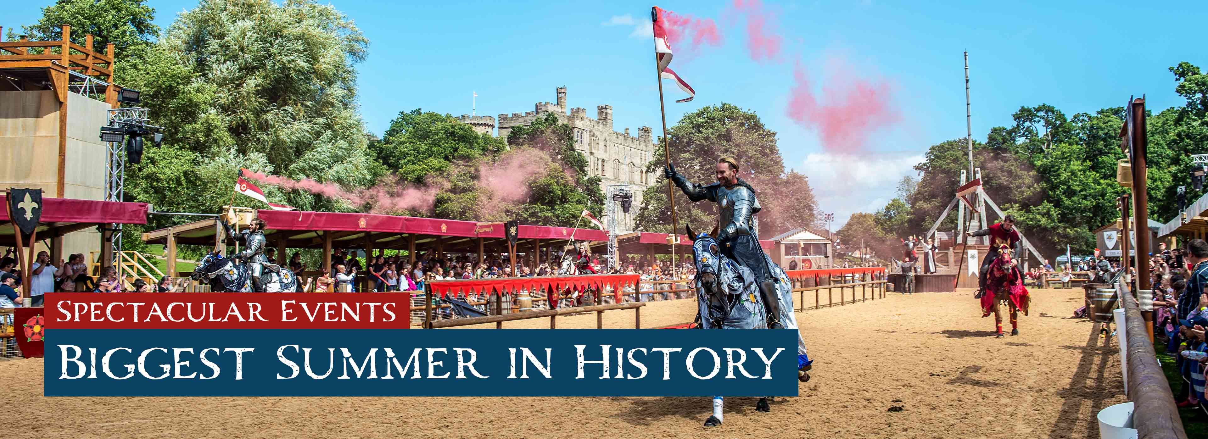 Biggest Summer in History at Warwick Castle