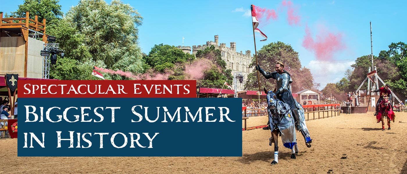 Biggest summer in history at Warwick Castle