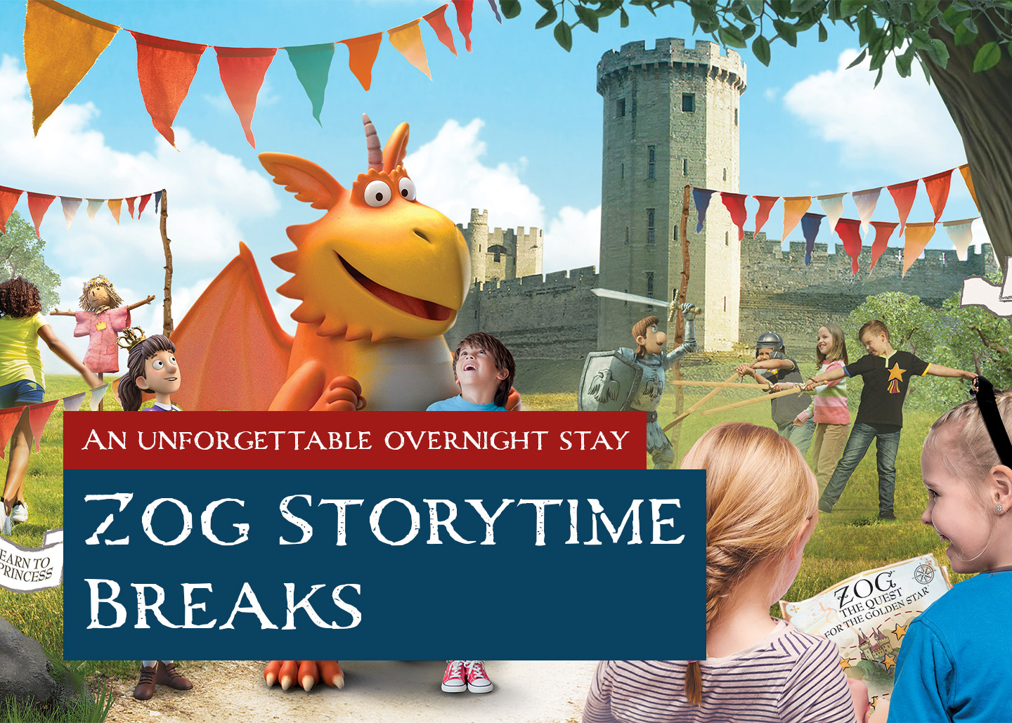 Zog Storytime Breaks at Warwick Castle
